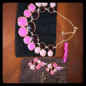 PRICED TO SELL -Statement necklace and Earrings